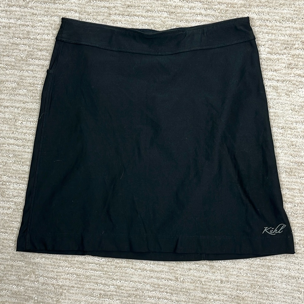 Kuhl Mountain Culture Hiking Skirt Black Polyester S